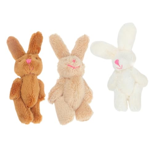 Kisangel 3 Stück Kaninchenpuppe kinderspielzeug Kleiner Hase Tierfiguren Spielzeughase Hasen Dekorationen Hasendekoration winzige Spielsachen Hasenspielzeug Hasenfigur kurzer Plüsch Kisangel 3 Stück Kaninchenpuppe kinderspielzeug Kleiner Hase Tierfiguren Spielzeughase Hasen Dekorationen Hasendekoration winzige Spielsachen Hasenspielzeug Hasenfigur kurzer Plüsch von Kisangel