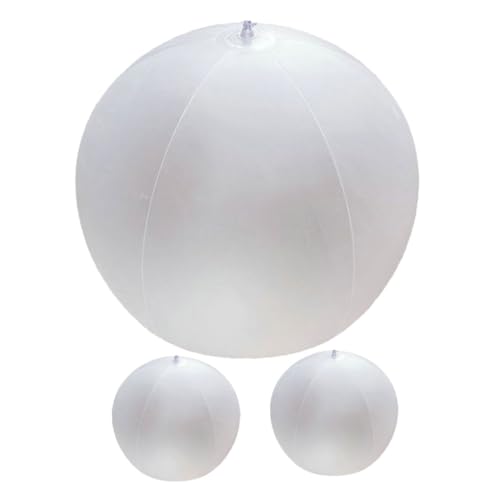 Kisangel 3 Stück Kleine PVC Strandbälle Leichte Aufblasbare Beach Balls mit Halbtransparent-mattem Finish für Sommerpartys Hochzeitsdekorationen und Fotorequisiten im Freien Kisangel 3 Stück Kleine PVC Strandbälle Leichte Aufblasbare Beach Balls mit Halbtransparent-mattem Finish für Sommerpartys Hochzeitsdekorationen und Fotorequisiten im Freien von Kisangel