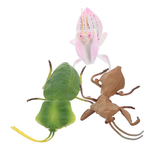 Kisangel 3 Stück Kunststoff Insektenfiguren für Dekoration und Bildung Realistische Mantis Figuren für Kinderzimmer und Garten Pädagogisches Lernspielzeug für Junge Mädchen Kisangel 3 Stück Kunststoff Insektenfiguren für Dekoration und Bildung Realistische Mantis Figuren für Kinderzimmer und Garten Pädagogisches Lernspielzeug für Junge Mädchen von Kisangel