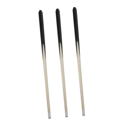 Kisangel 3 Stück Mini-Pool-Queue Billardtisch-Sticks Zubehör Für Billardqueues Pool-Stick Für Kurzes Billardqueue Zubehör Für Billardtische Kurzer Poolstock Billardstock Hölzern von Kisangel