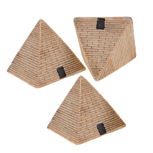 Kisangel 3 Stück Mini Pyramidenskulptur Aus Dem Alten Ägypten Ägyptische Statue Altägyptisches Mini Pyramidenmodell Ägyptisches Pyramidenspielzeug Ägyptische Pyramidenfiguren Kisangel 3 Stück Mini Pyramidenskulptur Aus Dem Alten Ägypten Ägyptische Statue Altägyptisches Mini Pyramidenmodell Ägyptisches Pyramidenspielzeug Ägyptische Pyramidenfiguren von Kisangel