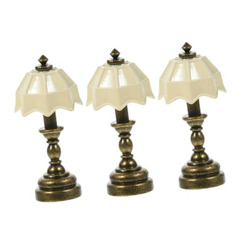 Kisangel 3 Stück Mini-Schreibtischlampe Bett Schlafzimmerlampe Miniaturen LED Puppe weinachtsgeschenke Retro tischlampe nachttischlampe kreative Lampe Mini-Light-Modell Legierung Kisangel 3 Stück Mini-Schreibtischlampe Bett Schlafzimmerlampe Miniaturen LED Puppe weinachtsgeschenke Retro tischlampe nachttischlampe kreative Lampe Mini-Light-Modell Legierung von Kisangel