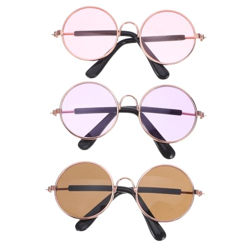 Kisangel 3 Stück Miniatur Puppenbrillen Metallrahmen Faltbar Mini Dollhouse Eyewear Props Für Dekoration Foto Requisiten Kisangel 3 Stück Miniatur Puppenbrillen Metallrahmen Faltbar Mini Dollhouse Eyewear Props Für Dekoration Foto Requisiten von Kisangel