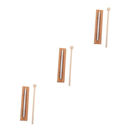 Kisangel 3 Stück Percussion Instrument Windspiel Musikalisches Lernspielzeug aus Sicheren Materialien Fördert Hörfähigkeit und Musikalische Früherziehung für Klassenzimmer und Meditation Kisangel 3 Stück Percussion Instrument Windspiel Musikalisches Lernspielzeug aus Sicheren Materialien Fördert Hörfähigkeit und Musikalische Früherziehung für Klassenzimmer und Meditation von Kisangel