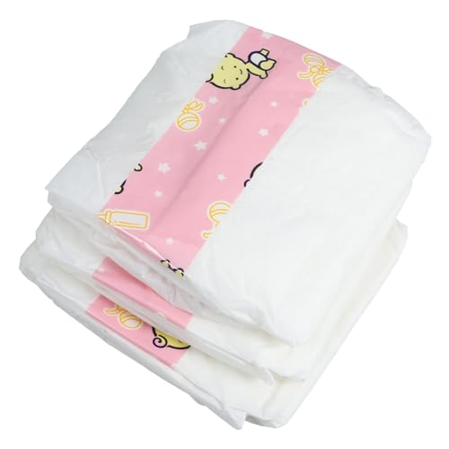Kisangel 3 Stück Puppen-Anziehwindel Babys Puppen Babypuppe puppenwindeln puppenzubehör Zubehör Puppenwindel Dekorative Windeln Puppe Windeln Plastik von Kisangel