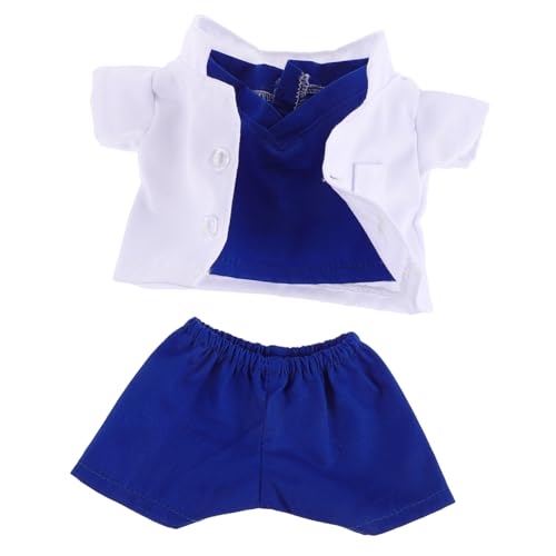 Kisangel 3 Stück Puppenarztuniform Kuscheltiere Kleidung Puppenkleidung Für Jungen Arzt Plüschtierkleidung Zubehör Tragen Ausgestopfte Bärenkleidung Puppenzubehör Stoff von Kisangel