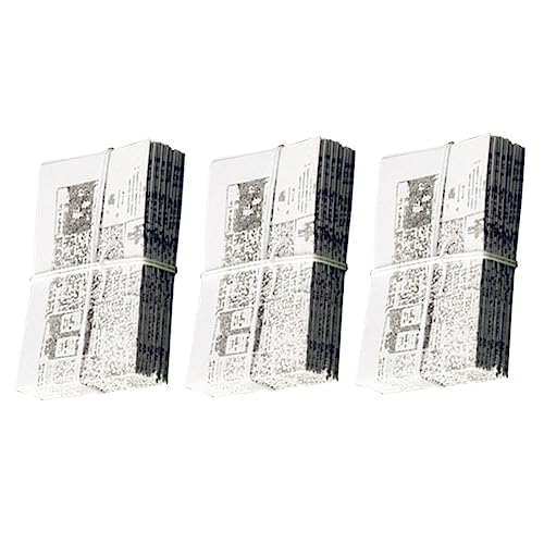 Kisangel 3 Stück Puppenhaus Zeitung Handgefertigte Dekoration für Realistische Mini Zeitungen für Puppenhaus Sicheres Papiermaterial für Kreative Spielwelten Kisangel 3 Stück Puppenhaus Zeitung Handgefertigte Dekoration für Realistische Mini Zeitungen für Puppenhaus Sicheres Papiermaterial für Kreative Spielwelten von Kisangel