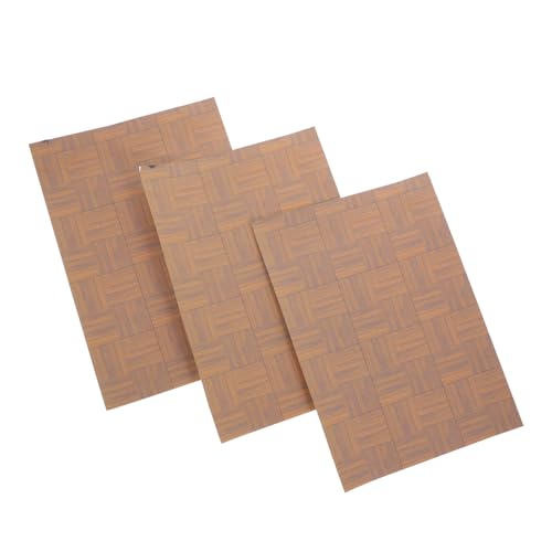 Kisangel 3 Stück Puppenhaus Zubehör Realistische Holzoptik für Küche Bad Wohnzimmer DIY Dekoration Kisangel 3 Stück Puppenhaus Zubehör Realistische Holzoptik für Küche Bad Wohnzimmer DIY Dekoration von Kisangel