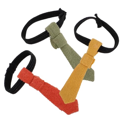 Kisangel 3 Stück Puppenkrawatte Puppenkrawatte Krawatte Tiny Action Puppenhaus Krawatte Mini Zubehör Für Puppen Tiny Puppen Krawatte Mini Action Krawatte Action Puppenhaus Vorgebundene von Kisangel