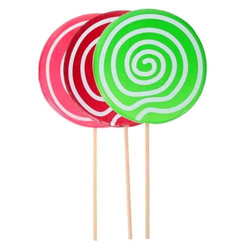 Kisangel 3 Stück Realistische Lollipop Requisiten Grün und für Hochzeitsfotografie Partydekoration und Kreative Fotoshootings Kisangel 3 Stück Realistische Lollipop Requisiten Grün und für Hochzeitsfotografie Partydekoration und Kreative Fotoshootings von Kisangel