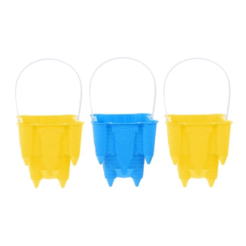 Kisangel 3 Stück Sandspielzeug Teiliges aus Robustem Abs Kunststoff Bunte Sandformen für Kreatives Am Strand und Sandkasten Fördert Fantasie und Motorische Fähigkeiten bei Zufällige Farbe Kisangel 3 Stück Sandspielzeug Teiliges aus Robustem Abs Kunststoff Bunte Sandformen für Kreatives Am Strand und Sandkasten Fördert Fantasie und Motorische Fähigkeiten bei Zufällige Farbe von Kisangel