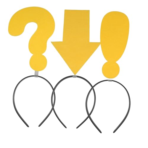 Kisangel 3 Stück Stirnband Hochzeit Stirnbänder Für Led Symbol Valentinstag Karikatur Bands Streich Kind Und Verkaufsstand Kopfbedeckung Lustig Reifen Yellow Plastik Kisangel 3 Stück Stirnband Hochzeit Stirnbänder Für Led Symbol Valentinstag Karikatur Bands Streich Kind Und Verkaufsstand Kopfbedeckung Lustig Reifen Yellow Plastik von Kisangel