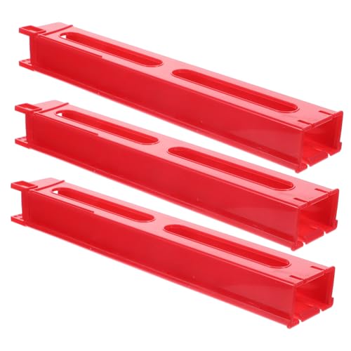 Kisangel 3 Stück Teiliges Domino Zug Zubehörset Automatischer Domino Clip für Kreatives für Zufällige Farben und Zug Sets Zufällige Farbe von Kisangel