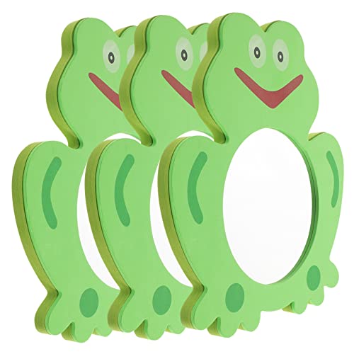 Kisangel 3 Stück Teiliges Eva Badespielzeug Bade Spiegel Froschform Cartoon Badewannenspielzeug für Jungen Mädchen Sicher Glatte Kanten Farblich Stimulierend Badewanne Kisangel 3 Stück Teiliges Eva Badespielzeug Bade Spiegel Froschform Cartoon Badewannenspielzeug für Jungen Mädchen Sicher Glatte Kanten Farblich Stimulierend Badewanne von Kisangel