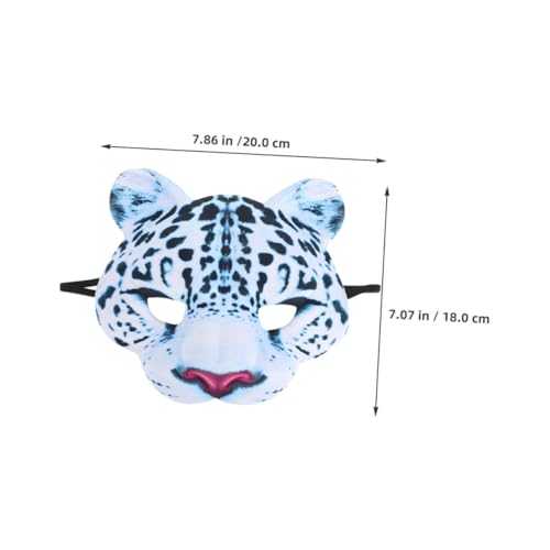 Kisangel 3 Stück Teiliges Halloween Halbgesichts-masken aus Leichtem EVA Material Leoparden-motiv Masquerade Masken für Karneval Kostümparty und Verkleidung Atmungsaktiv und Langlebig Kisangel 3 Stück Teiliges Halloween Halbgesichts-masken aus Leichtem EVA Material Leoparden-motiv Masquerade Masken für Karneval Kostümparty und Verkleidung Atmungsaktiv und Langlebig von Kisangel