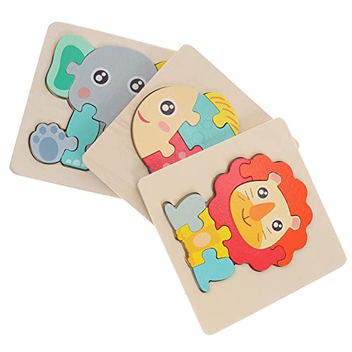 Kisangel 3 Stück Teiliges Holzpuzzle für Kleinkinder Cartoon Puzzle Kognitiven Fähigkeiten Lustiges DIY Puzzle Fisch Elefant für Kreative Spielstunden Kisangel 3 Stück Teiliges Holzpuzzle für Kleinkinder Cartoon Puzzle Kognitiven Fähigkeiten Lustiges DIY Puzzle Fisch Elefant für Kreative Spielstunden von Kisangel