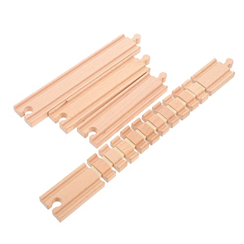 Kisangel 3 Stück Teiliges Holzspielzeug aus Holzeisenbahn Gleisen Handpoliert Sicher Kindgerecht Fördert Kreativität und Motorische Fähigkeiten Kompatibel mit Gängigen Holzbahn Sets Kisangel 3 Stück Teiliges Holzspielzeug aus Holzeisenbahn Gleisen Handpoliert Sicher Kindgerecht Fördert Kreativität und Motorische Fähigkeiten Kompatibel mit Gängigen Holzbahn Sets von Kisangel