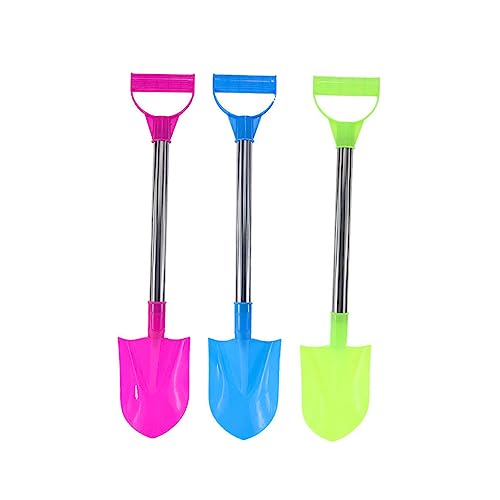 Kisangel 3 Stück Teiliges Kinderschneeschaufel aus Ergonomisch rutschfest Robust für Outdoor Winterspielzeug zum Schneeräumen im Garten Zufällige Farbe Zufällige Farbe von Kisangel