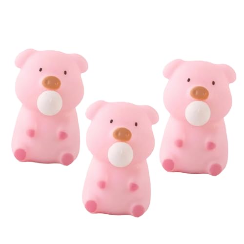 Kisangel 3 Stück Teiliges Lustige Pig Squeeze Toys aus Robustem TPR Dehnbares Stressspielzeug Niedliche Antibakterielle Sensorik spielzeuge für Erwachsene und Party Geschenkspielzeug Kisangel 3 Stück Teiliges Lustige Pig Squeeze Toys aus Robustem TPR Dehnbares Stressspielzeug Niedliche Antibakterielle Sensorik spielzeuge für Erwachsene und Party Geschenkspielzeug von Kisangel