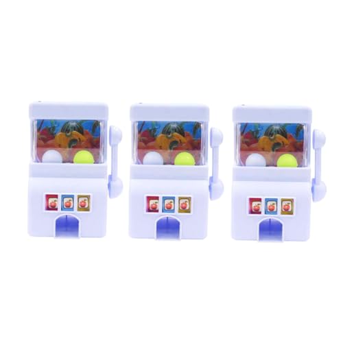 Kisangel 3 Stück Teiliges Mini Lotteriegerät Blau Pädagogisches Kinderspielzeug Interaktives Rollenspiel für Jungen und Mädchen Kreativität und Feinmotorik von Kisangel