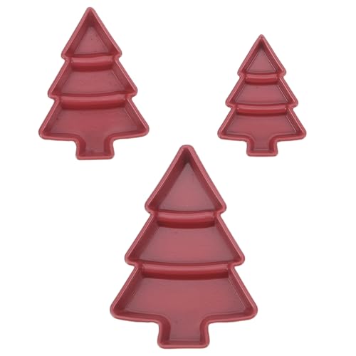 Kisangel 3 Stück Teiliges Miniatur-Dollhouse-tablett Weihnachtsbaum-Motiv Kleine Dekorative Obst Dessertplatten Vielseitige Mini-küchenaccessoires für Puppenhaus-Spiel und Festliche Kisangel 3 Stück Teiliges Miniatur-Dollhouse-tablett Weihnachtsbaum-Motiv Kleine Dekorative Obst Dessertplatten Vielseitige Mini-küchenaccessoires für Puppenhaus-Spiel und Festliche von Kisangel