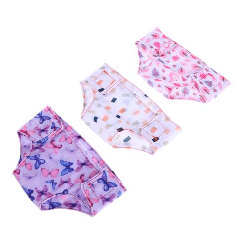 Kisangel 3 Stück Teiliges Newborn Dolls Set mit Sommerunterwäsche und Stoffwindeln für Puppen Jungen Puppenkleidung und Zubehör für Kreatives Rollenspiel Kisangel 3 Stück Teiliges Newborn Dolls Set mit Sommerunterwäsche und Stoffwindeln für Puppen Jungen Puppenkleidung und Zubehör für Kreatives Rollenspiel von Kisangel