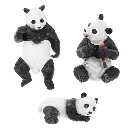 Kisangel 3 Stück Teiliges Panda Figuren Miniatur Deko Tierfiguren Realistische Wildtier Modellspielzeug für Innen und Außen Geschenk Wohnkultur Kisangel 3 Stück Teiliges Panda Figuren Miniatur Deko Tierfiguren Realistische Wildtier Modellspielzeug für Innen und Außen Geschenk Wohnkultur von Kisangel