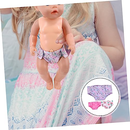 Kisangel 3 Stück Teiliges Puppenunterwäsche aus Weichem Material Verstellbare Puppenunterhosen für Spielpuppen für Rollenspiele und Kreatives Ankleiden von Puppen Kisangel 3 Stück Teiliges Puppenunterwäsche aus Weichem Material Verstellbare Puppenunterhosen für Spielpuppen für Rollenspiele und Kreatives Ankleiden von Puppen von Kisangel
