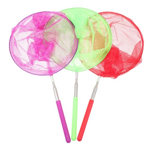 Kisangel 3 Stück Teiliges Teleskop schmetterlingsnetz Bunt Feinmaschig Ausziehbar Leichtes Insektenfänger Netz für Geeignet zum Fangen von Schmetterlingen Bienen Libellen und Kleinen Kisangel 3 Stück Teiliges Teleskop schmetterlingsnetz Bunt Feinmaschig Ausziehbar Leichtes Insektenfänger Netz für Geeignet zum Fangen von Schmetterlingen Bienen Libellen und Kleinen von Kisangel