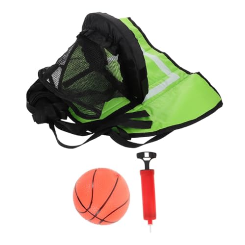 Kisangel 3 Stück Teiliges Trampolin Basketballkorb mit Mini Bällen und Pumpe Outdoor Sportspielzeug für Garten und Hinterhof Fördert und Geschicklichkeit Kisangel 3 Stück Teiliges Trampolin Basketballkorb mit Mini Bällen und Pumpe Outdoor Sportspielzeug für Garten und Hinterhof Fördert und Geschicklichkeit von Kisangel