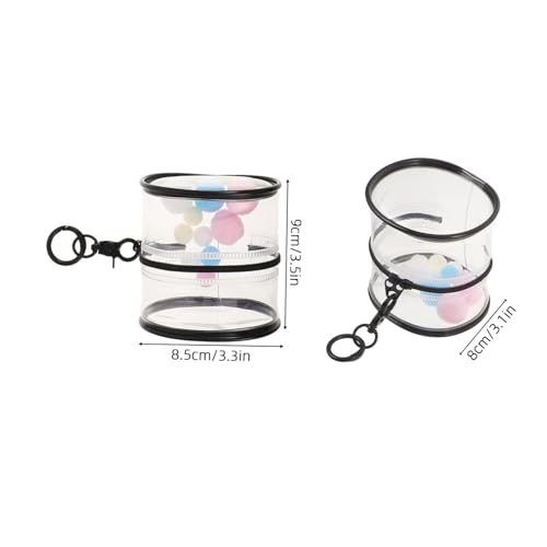 Kisangel 3 Stück Teiliges Transparentes PVC Display mit Schlüsselanhänger Tragbare Aufbewahrungstaschen für Figuren und Puppen Kratzfeste Schutztaschen in und Transparent Leicht und Kompakt Kisangel 3 Stück Teiliges Transparentes PVC Display mit Schlüsselanhänger Tragbare Aufbewahrungstaschen für Figuren und Puppen Kratzfeste Schutztaschen in und Transparent Leicht und Kompakt von Kisangel