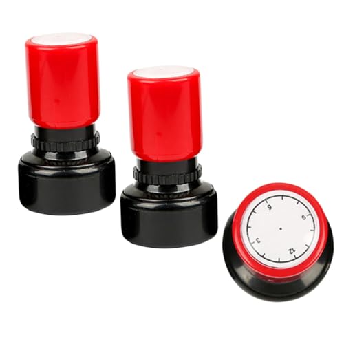Kisangel 3 Stück Teiliges Uhr Stempel aus Langlebigem Leicht und Handlich für Lernen Schüler und Kinderspielzeug für Lehrer und Kreative Lernaktivitäten Kisangel 3 Stück Teiliges Uhr Stempel aus Langlebigem Leicht und Handlich für Lernen Schüler und Kinderspielzeug für Lehrer und Kreative Lernaktivitäten von Kisangel