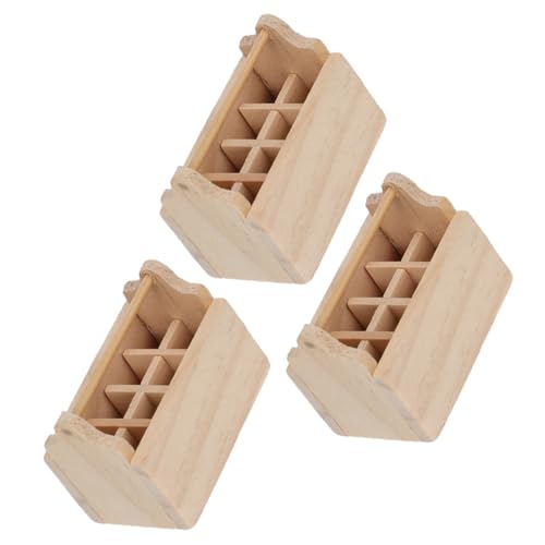 Kisangel 3 Stück Toolbox Modell Holz Werkzeugkasten Dekorationsornamente für Bastelliebhaber für Kreatives und Wohnraumgestaltung Kisangel 3 Stück Toolbox Modell Holz Werkzeugkasten Dekorationsornamente für Bastelliebhaber für Kreatives und Wohnraumgestaltung von Kisangel