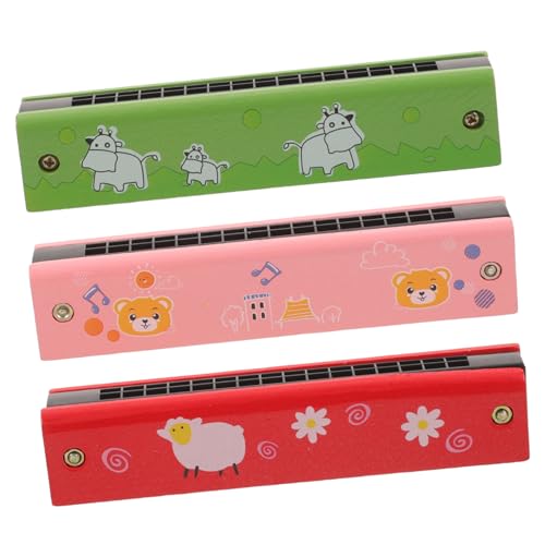 Kisangel 3 Stück hölzerne Mundharmonika Kinderharmonika Mundharmonika für Mundharmonika- für Mundharmonika für Anfänger Harmonica Kind Mundharmonika Kisangel 3 Stück hölzerne Mundharmonika Kinderharmonika Mundharmonika für Mundharmonika- für Mundharmonika für Anfänger Harmonica Kind Mundharmonika von Kisangel