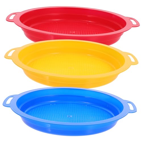 Kisangel 3 Stücke Beach Toy Mesh Screen Set Siebe Party Blau sandspielzeug strandspielzeug Strandspielsachen für Sandsieb für Strände Sandsieb für Strand pp Kisangel 3 Stücke Beach Toy Mesh Screen Set Siebe Party Blau sandspielzeug strandspielzeug Strandspielsachen für Sandsieb für Strände Sandsieb für Strand pp von Kisangel
