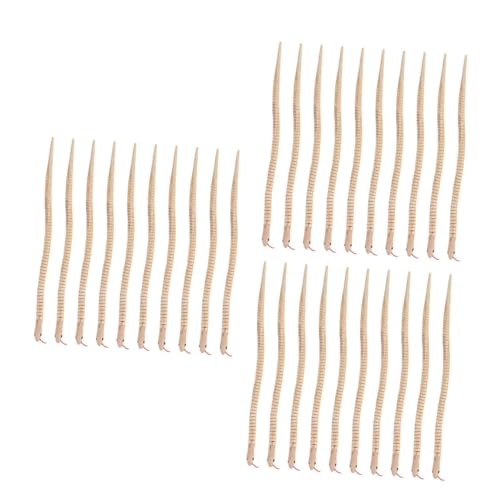 Kisangel 30 Stck Teiliges Hölzernes Wackelschlangen Flexible DIY Holz Schlangenmodelle Realistische Simulation Kleines Tier als Geburtstagsmitbringsel und Dekoration Kisangel 30 Stck Teiliges Hölzernes Wackelschlangen Flexible DIY Holz Schlangenmodelle Realistische Simulation Kleines Tier als Geburtstagsmitbringsel und Dekoration von Kisangel