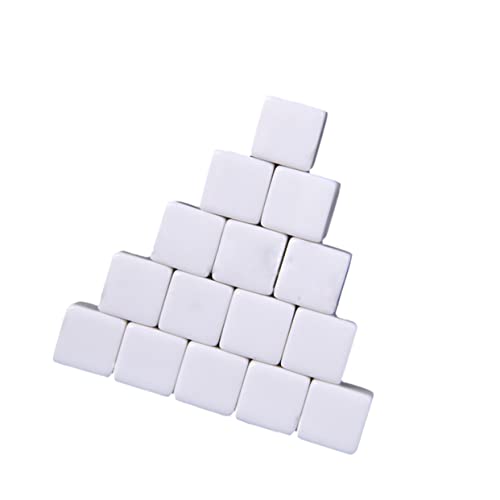 Kisangel 30 Stück Blank Dice Lustige DIY aus Acryl Weiße Quadratische Blöcke für Kreative Bastelprojekte für Spiele und Markierungen Kisangel 30 Stück Blank Dice Lustige DIY aus Acryl Weiße Quadratische Blöcke für Kreative Bastelprojekte für Spiele und Markierungen von Kisangel