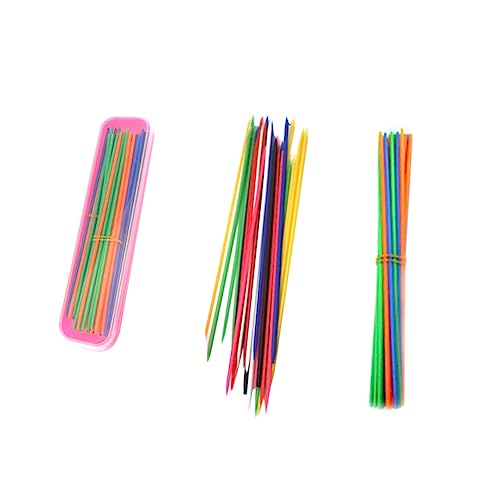 Kisangel 30 Stück Puzzle -Picking -Stick Stöcke Aufheben Schwebebalken-stöcke Pickup-Sticks Pädagogische Farbige Balken Spiele Mit Stöcken Kisangel 30 Stück Puzzle -Picking -Stick Stöcke Aufheben Schwebebalken-stöcke Pickup-Sticks Pädagogische Farbige Balken Spiele Mit Stöcken von Kisangel