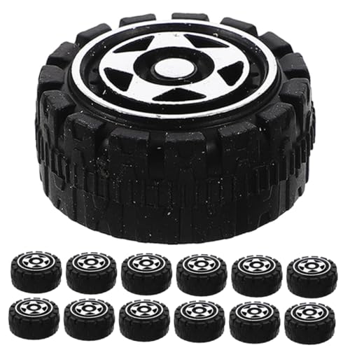 Kisangel 30 Stück Spielzeugautoreifen LKW Räder Spielzeugautos Spielzeugautos Mini Autospielzeug DIY Montage Rad Autospielzeug Zubehör Aus Kunststoff Kisangel 30 Stück Spielzeugautoreifen LKW Räder Spielzeugautos Spielzeugautos Mini Autospielzeug DIY Montage Rad Autospielzeug Zubehör Aus Kunststoff von Kisangel