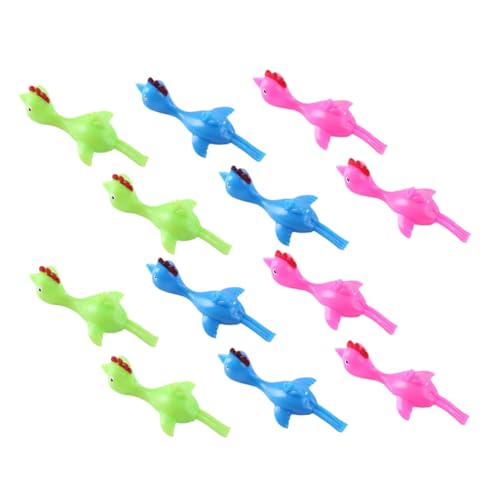Kisangel 30 Stück Teiliges Elastische Finger spielzeuge aus Sicherem TPR Lustige Fliegende Hühnchen zum Schleudern und Dehnen Wiederverwendbar Widerstandsfähig für Partyspaß Kisangel 30 Stück Teiliges Elastische Finger spielzeuge aus Sicherem TPR Lustige Fliegende Hühnchen zum Schleudern und Dehnen Wiederverwendbar Widerstandsfähig für Partyspaß von Kisangel