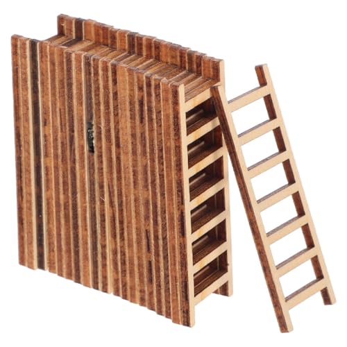 Kisangel 30 Stück Teiliges Mini Holzleiter- Stabile Miniatur-dekorleiter für Puppenhäuser Platzsparend Handgefertigt für Landschafts DIY-Dekorationen Kreative Geschenkidee Kisangel 30 Stück Teiliges Mini Holzleiter- Stabile Miniatur-dekorleiter für Puppenhäuser Platzsparend Handgefertigt für Landschafts DIY-Dekorationen Kreative Geschenkidee von Kisangel