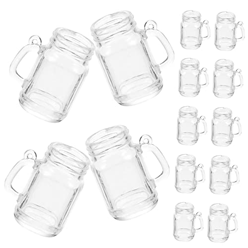 Kisangel 30 Stück Teiliges Mini Schnapsglas Charms für DIY Schmuckherstellung Kunststoff Becher Anhänger für Armbänder Halsketten Schlüsselanhänger Basteln Dekorative Party Kisangel 30 Stück Teiliges Mini Schnapsglas Charms für DIY Schmuckherstellung Kunststoff Becher Anhänger für Armbänder Halsketten Schlüsselanhänger Basteln Dekorative Party von Kisangel
