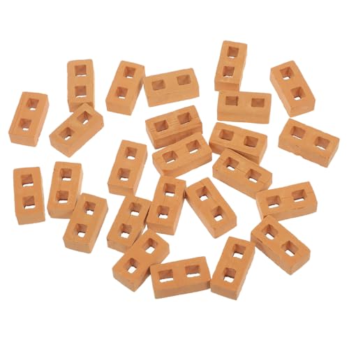 Kisangel 30 Stück Teiliges Miniatur Ziegelsteine aus Glatte Oberfläche Vielseitig für DIY Burg Sandkasten und Puppenhausmodelle Kindgerechtes Bastelspielzeug Feinmotorik Kisangel 30 Stück Teiliges Miniatur Ziegelsteine aus Glatte Oberfläche Vielseitig für DIY Burg Sandkasten und Puppenhausmodelle Kindgerechtes Bastelspielzeug Feinmotorik von Kisangel