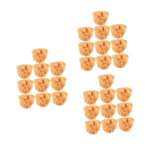 Kisangel 30 Stück Teiliges Realistische Hähnchen Popcorn Modelle Detailgetreue Langlebige Küchen und Restaurantdekoration Vielseitige Fotorequisiten und Ausstellungsspielzeuge für Kisangel 30 Stück Teiliges Realistische Hähnchen Popcorn Modelle Detailgetreue Langlebige Küchen und Restaurantdekoration Vielseitige Fotorequisiten und Ausstellungsspielzeuge für von Kisangel