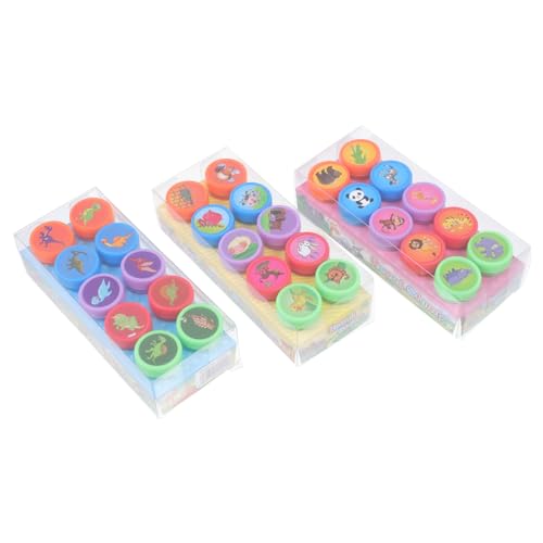 Kisangel 30 Stück Tierkartonsiegel Kinderstampfer Scrapbook-Stempel für Stempel zum Basteln süße Briefmarken Stempelspielzeuge Stamper Plastik Kisangel 30 Stück Tierkartonsiegel Kinderstampfer Scrapbook-Stempel für Stempel zum Basteln süße Briefmarken Stempelspielzeuge Stamper Plastik von Kisangel