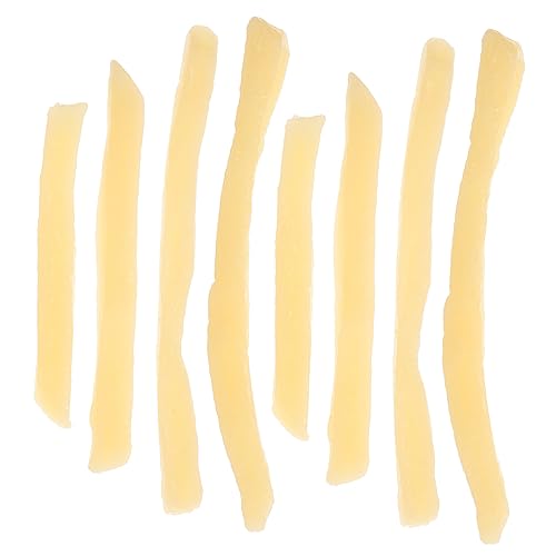Kisangel 30Stücke Künstliche Frites Realistische Nachahmung Requisiten Für Spielküche Und Deko Lebensmittelsicheres Modellspielzeug Für Kreative Fast Food Displays von Kisangel