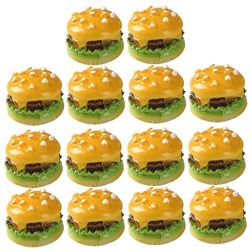 Kisangel 30Stücke Teiliges Burger Aus Harz Künstliche Burger Requisite Für Fotografie Heimküche Und Partys Simuliertes Burger Modell Für Kreative Dekorationen Kisangel 30Stücke Teiliges Burger Aus Harz Künstliche Burger Requisite Für Fotografie Heimküche Und Partys Simuliertes Burger Modell Für Kreative Dekorationen von Kisangel