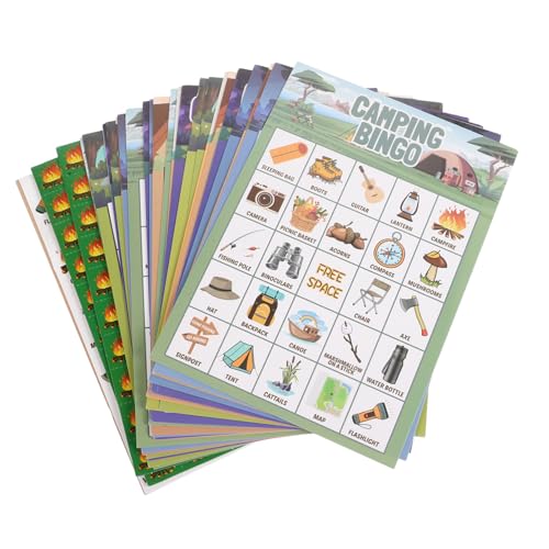 Kisangel 33 Teiliges Set Für Camping Spiele Autofahrt Spiele Camping Partygeschenke Für Familienspiele Kinderspiele Camp Aktivitäten Für Camping Spiele Für Familien Sommerpapier Kisangel 33 Teiliges Set Für Camping Spiele Autofahrt Spiele Camping Partygeschenke Für Familienspiele Kinderspiele Camp Aktivitäten Für Camping Spiele Für Familien Sommerpapier von Kisangel