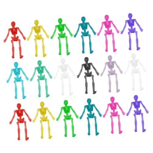 Kisangel 36 Stück Biegsames Halloween Skelettspielzeug Lustige Flexible Figuren für Partys Geschenktüten und Halloween Dekorationen TPR Material Wiederverwendbar für Kisangel 36 Stück Biegsames Halloween Skelettspielzeug Lustige Flexible Figuren für Partys Geschenktüten und Halloween Dekorationen TPR Material Wiederverwendbar für von Kisangel