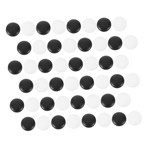 Kisangel 360 Stück Go Steine Set Große Resin Go Spielsteine Bruchsicher und Glatt Poliert Ergonomisch Geformt für Komfortables Griffgefühl für Zuhause und Turniere von Kisangel